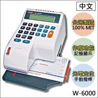 VERTEX 世尚 W-6000 中文/國字 光電定位液晶顯示支票機