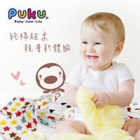 PUKU藍色企鵝 超輕柔棉紗澡巾2入-30*60cm(夢幻天空/童趣樂園/簡單幾何/繽紛彩繪)