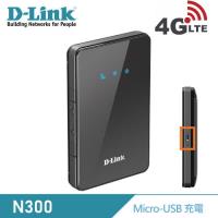 【D-Link 友訊】 DWR-932C 4G LTE 可攜式無線路由器 【贈飲料杯套】