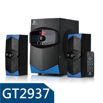 Glory Earth 海神 GT2937 2.1聲道 (無線藍芽/音源輸入/FM 多媒體電腦喇叭)