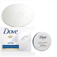 德國DOVE乳霜潔膚香皂-4款135g*12+修護保濕面霜(75ml)*3