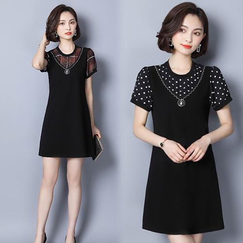 韓國K.W. 婉約綽約多姿雪紡洋裝