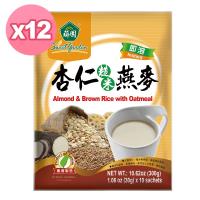 薌園 杏仁糙米燕麥( 30g X 10 入) x 12袋