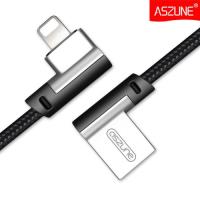 L型雙彎頭創新設計 原裝ASZUNE APPLE Lightning 接頭 傳輸線 充電線 適用手機 平板 加長款168公分
