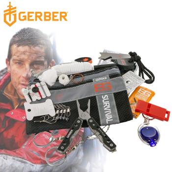 Gerber 貝爾求生系列 戶外野營急難工具包十六件套組