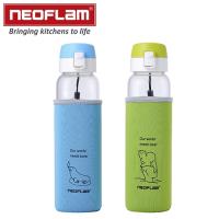 韓國NEOFLAM 耐熱玻璃水壺彈跳款 2入組