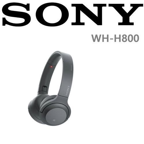 SONY WH-H800 無線藍芽 全新小巧耳罩設計 支援 App 可調整個人音樂偏好 無損高音質24 小時電池續航力且支援快充 灰調黑 幕光紅