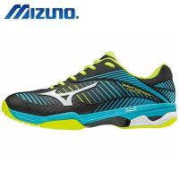 MIZUNO 美津濃 WAVE EXCEED TOUR 3 AC 男 職業級網球鞋 黑藍 61GA187025