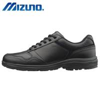【MIZUNO 美津濃】WAVE LD40 ZERO 寬楦 男健走鞋 黑 B1GC171409