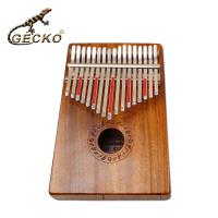 【Gecko】 K17K 相思木單板 卡林巴琴 拇指琴 (加贈台灣製琴袋)