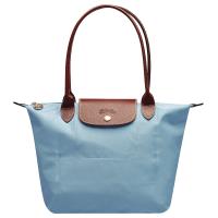 LONGCHAMP 經典 Le Pliage系列摺疊長把水餃包(小-極地色)