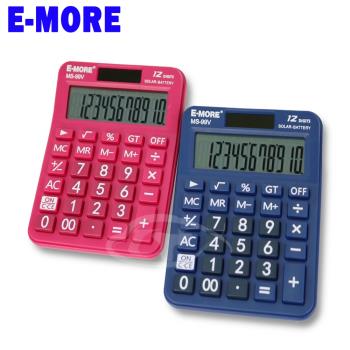 【E-MORE】精算快手-12位數桌上型計算機 MS-99v