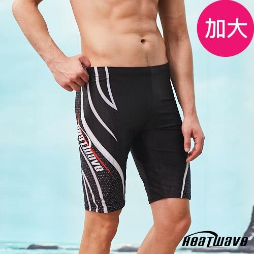 Heatwave熱浪 加大男泳褲 七分馬褲-追浪361(M-2XL)