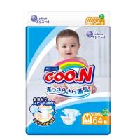 GOO.N日本大王尿布 境內版M (64片x4包)加贈葇葇優質抽衛100抽x8包