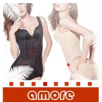 Amore 後脫式高彈力連身收腹塑身衣