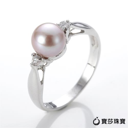 BaoSha【寳莎珠寶】DD 圓弧真愛珍珠戒指