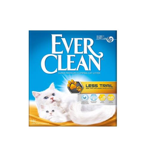 【Ever Clean】藍鑽歐規-粗顆粒低塵結塊貓砂(長毛貓/幼貓推薦使用) 10L (約9KG) X 2盒