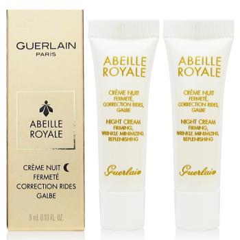 GUERLAIN嬌蘭 皇家蜂王乳香緹晚霜3mlx2入(法國進口)
