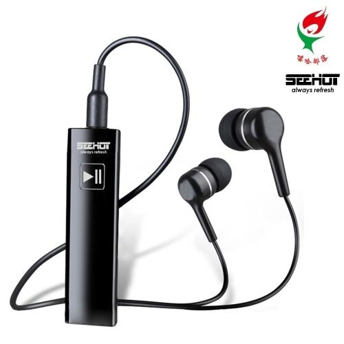 嘻哈部落Seehot BT4.1 領夾式立體聲藍牙耳機/音樂接收器(SBS-082)