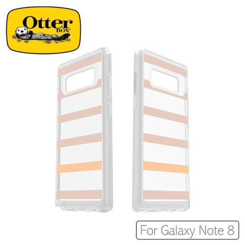 OtterBox Galaxy Note8炫彩幾何透明保護殼-霧彩條紋55943