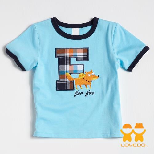 【LOVEDO-艾唯多童裝】潮流字母F 短袖T恤 (藍) BSH13339