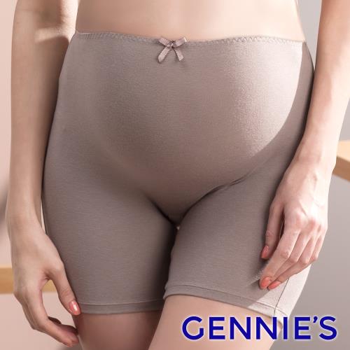 Gennie’s奇妮-啡藏珍品-咖啡紗孕婦平口內褲(GB59)-摩卡可可
