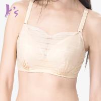 Ks凱恩絲 性感透膚專利蠶絲機能C-E杯爆乳內衣 膚 (M07)