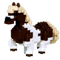 【日本KAWADA河田】Nanoblock迷你積木-果下馬 PONY NBC-221