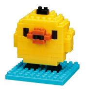 【日本KAWADA河田】Nanoblock迷你積木-拉拉熊系列-小黃雞 NBCC-035