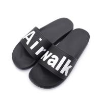 AIRWALK 大字LOGO套式拖鞋 黑 A825220320 男鞋 鞋全家福