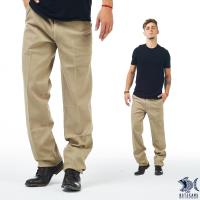 NST Jeans 人間好時節 淡小麥黃 細織紋_斜口袋休閒男褲(中腰) 390(5625)