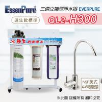 美國原廠 EVERPURE QL2-H300 三道淨水器