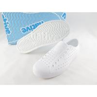 Native JEFFERSON 洞洞鞋 懶人鞋 全白 isport愛運動全新正品 111001001999