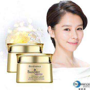 Bio essence碧歐斯 燕窩胜肽太微膠囊特潤深久霜50g(買一送一)