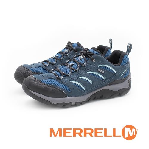 MERRELL(男) WHITE PINE GORE-TEX防水專業功能健行登山 男鞋-藍(另有咖)