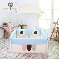 【BabyTiger虎兒寶】The zazak 韓國手工製嬰幼兒遊戲床-貓頭鷹