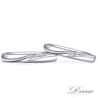 DINA JEWELRY 蒂娜珠寶 『簡約』系列 結婚對戒_預購
