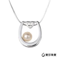 BaoSha【寳莎珠寶】DD 上旋月真愛珍珠14K項鏈