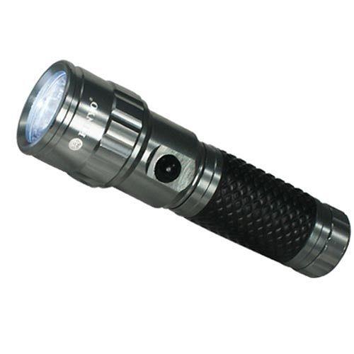 KINYO 12W爆亮鋁合金防滑LED手電筒 K-LED-812