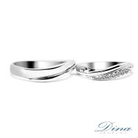 DINA JEWELRY 蒂娜珠寶 『承諾愛情』系列 結婚對戒_預購