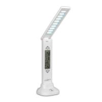 KINYO 萬年曆可摺疊USB充電觸控式LED檯燈 PLED-862