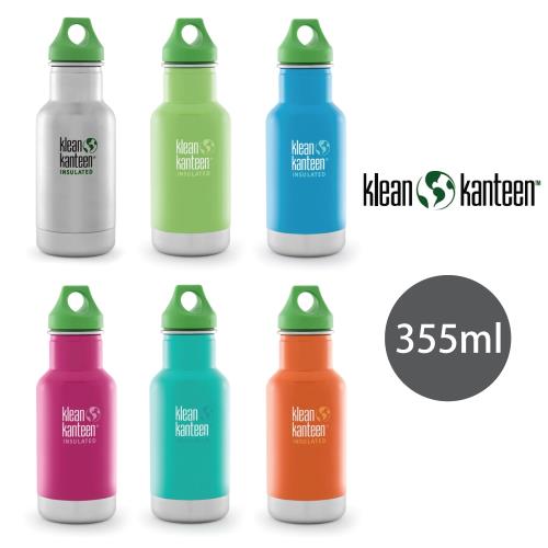 [ 美國Klean Kanteen ] 幼童窄口不鏽鋼保溫瓶-355ml