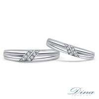 DINA JEWELRY 蒂娜珠寶 『雙戀之心』系列 結婚對戒_預購