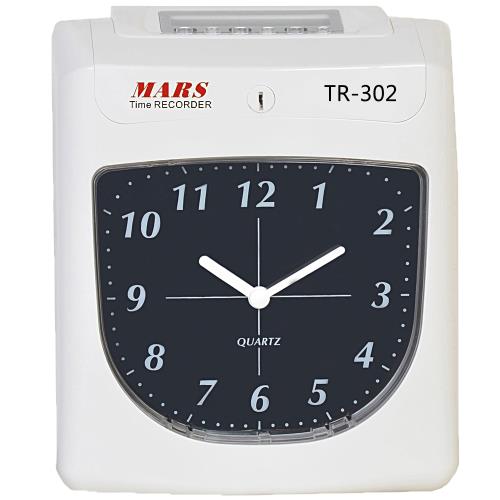 MARS TR-302 六欄位微電腦智慧型雙色打卡鐘 (升級版)