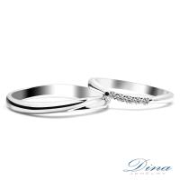 DINA JEWELRY 蒂娜珠寶 『點點戀曲』系列 結婚對戒_預購