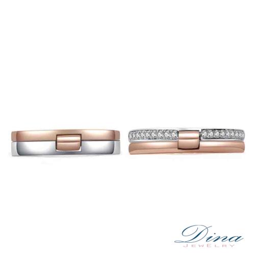 DINA JEWELRY 蒂娜珠寶 『一世愛戀』系列 結婚對戒_預購