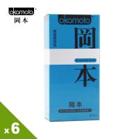 岡本.Skinless Skin 潮感潤滑型保險套(10入X6盒)