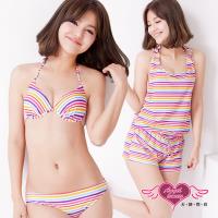 天使霓裳 陽光彩漾 三件式泳衣比基尼(彩M~XL) JH15026