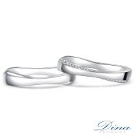 DINA JEWELRY 蒂娜珠寶 『交織的愛』系列 結婚對戒_預購