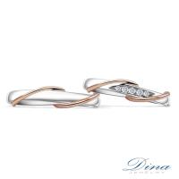 DINA JEWELRY 蒂娜珠寶 『交織戀曲』系列 結婚對戒_預購